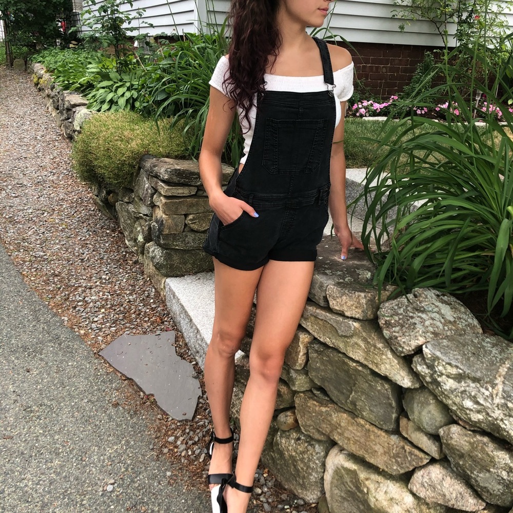Abercrombie Overall Shorts
